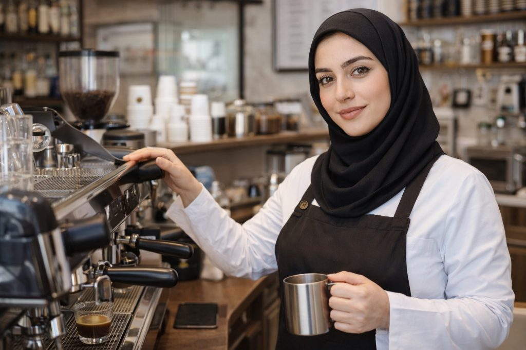 لباس فرم مناسب کافی شاپها