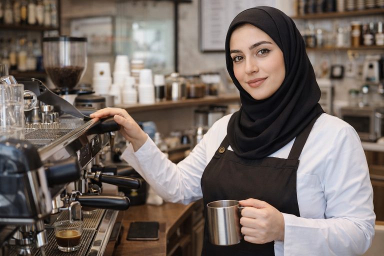 لباس فرم مناسب کافی شاپها