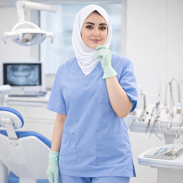 لباس فرم مناسب کلینیک دندانپزشکی