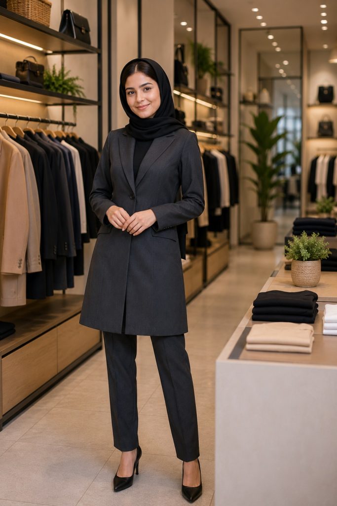 لباس فرم فروشگاهی زنانه