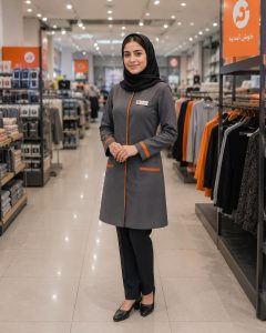 لباس فرم فروشگاهی زنانه